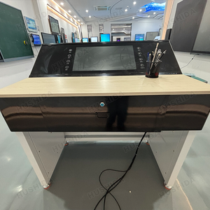 HUSHIDA Monitor de 21,5 pulgadas Equipo de podio multimedia digital inteligente y <span class=keywords><strong>atril</strong></span> inteligente <span class=keywords><strong>para</strong></span> universidades de aulas educativas - Product Image 3