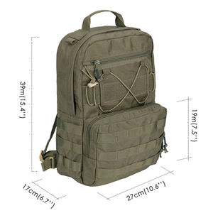 Sac à dos d'hydratation tactique EDC Molle pour la chasse, le camping, les voyages, la randonnée, la survie en plein air - Product Image 2