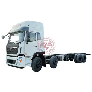 315hp engine Dongfeng 8x4 heavy duty lorry truck chassis