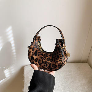 Sac à bandoulière pour femme Viviblook Z106BG02 Y2K Fashion, mini sac à bandoulière en cuir PU léopard - Product Image 2