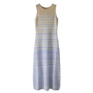 Abito Lungo Bianco da Donna con Ricamo Floreale 2026, Collo Tondo, Plissettato, Stesso Stile del Negozio Boutique, Qualità Superiore, Best Seller - Product Image 6