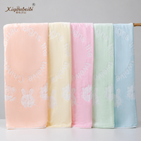 Couverture Bébé en Coton Bambou 6 Couches 100x100cm, Douce Couverture de Poussette en Mousseline pour Nouveau-né, Vente en Gros