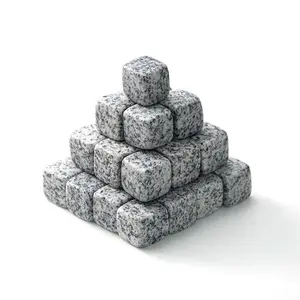 Piedras de hielo reutilizables para beber, forma de cubo, piedra de mármol, whisky, artículos de Bar para accesorios de Bar