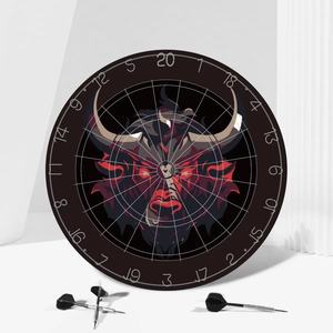 กระดานปาลูกดอกแบบพกพา ดีไซน์ดั้งเดิม พร้อมลูกดอกและกระดานปาลูกดอกแบบสั่งทำพิเศษ ทำจากใยไซซอล สำหรับเล่นในร่ม - Product Image 1