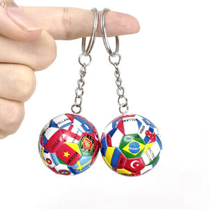 QYS Colgante Souvenir Copa de Fútbol 2026 Llavero 3D PVC Mini Balón - Product Image 1