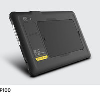 Tableta PC 5G Chainway P100 con Android 14, Pantalla de 10.95 Pulgadas, Sistema de Comunicación, Escáner de Código de Barras 2D con NFC, PDA Portátil