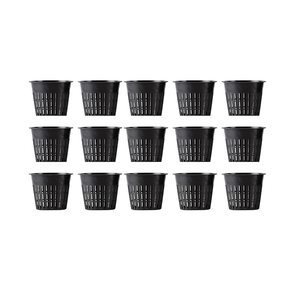 Pot en filet <span class=keywords><strong>plastique</strong></span> écologique de 3 pouces pour système hydroponique, utilisation domestique et jardinage, culture de légumes - Product Image 1