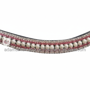 Cuero de caballo de alta calidad con cristal ostentoso, banda decorativa para cejas - Product Image 1