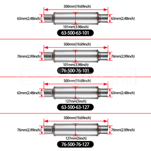 <span class=keywords><strong>Tubo</strong></span> <span class=keywords><strong>de</strong></span> <span class=keywords><strong>Escape</strong></span> para Automóvil, Modificación <span class=keywords><strong>de</strong></span> Sonido, <span class=keywords><strong>Tubo</strong></span> <span class=keywords><strong>de</strong></span> <span class=keywords><strong>Escape</strong></span> Recto, Silenciador <span class=keywords><strong>de</strong></span> Tambor Medio - Product Image 2