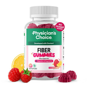 Gomitas de Fibra Sin Azúcar con 5g de Fibra, Sabor Frambuesa y Limón, <span class=keywords><strong>para</strong></span> Apoyar la Digestión y la Regularidad, Suplemento de Marca Privada - Product Image 1