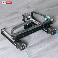 UMOT Sistema de Posicionamiento Lineal Mini de 30 mm CC/CA Etapa XYZ Mesa CNC de 50-400 mm Husillo de Bolas Guía de Riel Lineal Robot de Pórtico Multieje