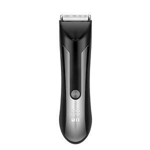 Tondeuse à cheveux pour hommes <span class=keywords><strong>Rasoir</strong></span> électrique étanche humide/sec lavable avec écran LCD Tondeuse à cheveux électrique Manscaping Trimmer - Product Image 2