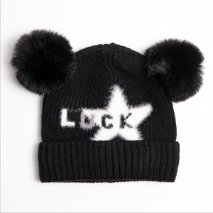<span class=keywords><strong>Bonnet</strong></span> pour bébé <span class=keywords><strong>tricot</strong></span>é à bas prix pour enfants <span class=keywords><strong>Bonnet</strong></span> à pompon avec étoile de chance pour bébé de <span class=keywords><strong>18</strong></span> à 36 <span class=keywords><strong>mois</strong></span> - Product Image 6
