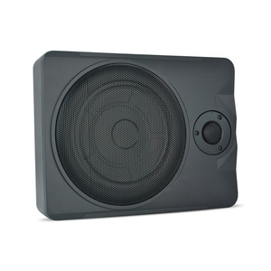 Subwoofer de 10 Pulgadas Ultra Delgado de Aleación de Aluminio, 4 Ohmios, 92db de Sensibilidad, Sistema de Audio para Auto - Product Image 1