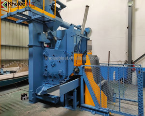 Tiên Tiến Nhỏ Bộ Phận Kim Loại Làm Sạch KLBS-B650A Cao Su Sụt Giảm Vành Đai Bắn Nổ Máy Làm Sạch - Product Image 6