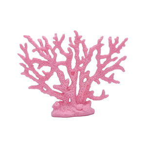 ของตกแต่งตู้<span class=keywords><strong>ปลา</strong></span>ซิลิโคนรูปเขากวางสีชมพู MHC เป็นมิตรกับสิ่งแวดล้อม ปลอดภัยและไม่เป็นพิษ - Product Image 1