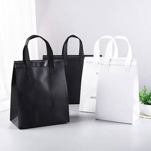 Sacs de courses personnalisés en tissu non tissé, isolants, à poignées, motif lettres, pour des aventures de shopping personnalisées, en gros et à prix abordable ! - Product Image 4