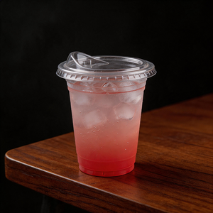 Premium Transparent Clear Strong Tightness Food Grade Pet Material <b>Plastic</b> Cold <b>Drink</b> <b>Cup</b> for Coffee Juice Takeaway - Product Image 2