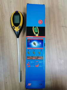 เครื่องวัดค่า PH และอุณหภูมิและความชื้นในดินหน้าจอ LCD ดิจิตอลแบบ4 in 1มีความแม่นยำสูงสำหรับพืชสวนและเบี้ย - Product Image 6