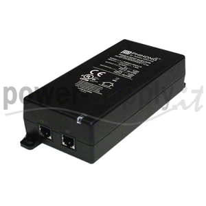 Injecteur PoE passif Phihong 60W 56V 1.1A 1 port, dispositif Power Over Ethernet - Product Image 1
