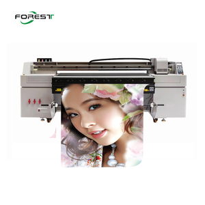 Met 4Pcs Ep Zoon I3200 Hoofd Cmyk Vernis 180Cm Afdrukken Breedte Uv Roll Flatbed Hybrid Printer - Product Image 3
