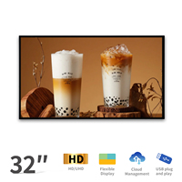 Monitor de Pantalla Táctil Industrial Todo en Uno con LCD LED Interactivo de 32/43/55/65 Pulgadas, Personalizado, con Clasificación IP65 para Tiendas Minoristas