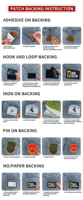 Écussons tissés personnalisés pour uniformes scolaires, patchs de tissu tissé à coudre sur les vêtements
