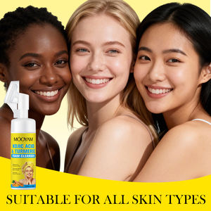 Crema Limpiadora Facial Orgánica de Cúrcuma y Ácido Kójico de Marca Privada OEM, Limpieza Profunda, Control de Grasa, Sin Espuma Agresiva - Product Image 6