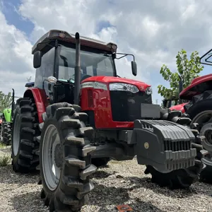 Landbouwtractor Prijs Massey Ferguson 120hp 4X4 Landbouwwiel Tractor Boerderijen Te Koop