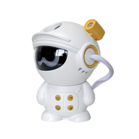 Projecteur de lumière nocturne moderne Mini LED Nébuleuse pour Astronautes, Galaxies, Robots, avec télécommande