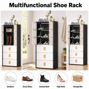 Moderno Portascarpe Magnetico di Grande Capacità, Organizzatore per Sneakers e Scarpe da Casa - Product Image 4