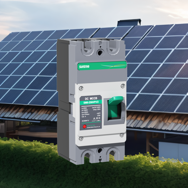 Suntree Photovoltaic System 250a 630a Dc Mccb Low-voltage Waterproof Circuit Breaker Mccb with IEC CE CCC Certification