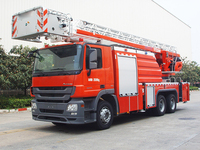 Camion de pompiers avec échelle aérienne de 32 m, camion citerne à eau YT32M2, camion de pompiers, prix en vente flash