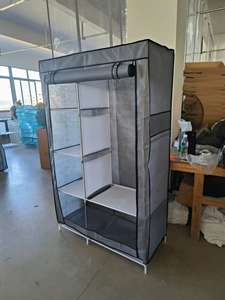 Dormitorio armadio in affitto semplice guardaroba per la casa pieghevole armadio per la casa <span class=keywords><strong>vestiti</strong></span> - Product Image 3