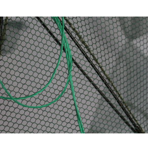 <span class=keywords><strong>Nassa</strong></span> Pieghevole AlotFish Verde a 8 Fori con Telaio HDG in Nylon, Rete 6x6mm, Diametro 100cm, Gabbia <span class=keywords><strong>per</strong></span> Esche - Product Image 3
