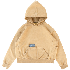 Sudadera con Capucha Unisex de Algodón de 420 GSM de Alta Calidad, Lavado Ácido, Proveedor de Moda, Logotipo Personalizado Estampado en Felpa, Sudaderas para Hombre de Invierno - Product Image 1