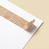 Ruban Washi Décoratif Personnalisé Thème Forêt Scandinave Vintage pour Journal, Scrapbooking et DIY