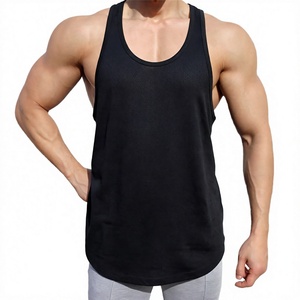 Green Men's Cotton Tank <b>Top</b> Excuses Don't Burn Calories Printed O-Neck Sleeveless Casual Fitness <b>Vest</b> - Product Image 2