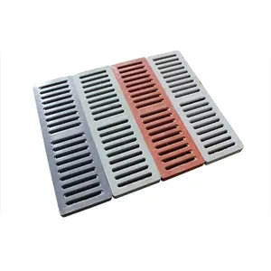 Drainage Trench Rain Water Gully Grating Cover Composite Resin Trench Covers