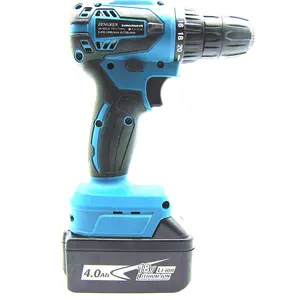 18/20V 10mm Cordless Impact Drill Brushless Screwdriver Drill with Lithium Batteries UK/EU/US Plug