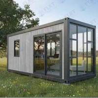 Maison conteneur préfabriquée modulaire FLKT à 2 étages empilable, conteneur plat, hébergement, camp, bureau conteneur maritime