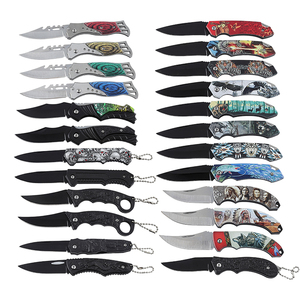 Hongrui 26 فولاذ مقاوم للصدأ EDC طباعة ثلاثية الأبعاد سكين نصل صغير قابل للطي تكتيكي قابل للتخصيص - Product Image 3