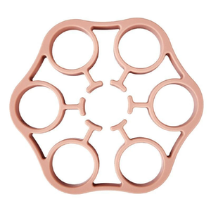 Tampon isolant en silicone résistant aux hautes températures pour la cuisson à la <span class=keywords><strong>vapeur</strong></span> des œufs et la soupe/marmites Pot d'artefact d'œuf antidérapant épaissi - Product Image 1