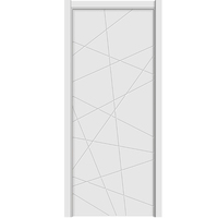 Portes de chambre à coucher intérieures de haute qualité de luxe en Chine GA20-104 joli bois Australie design irrégulier moderne populaire pour une bonne vente