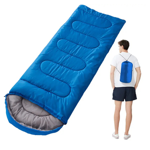 Sacchi a pelo ultraleggeri in poliestere leggero stile mummia e busta per <span class=keywords><strong>adulti</strong></span> che si accampano e fanno escursioni - Product Image 4