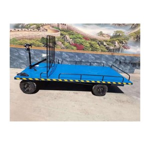 Carretilla Eléctrica de Carga Pesada / Camión Eléctrico de Plataforma Plana para Carga - Product Image 4
