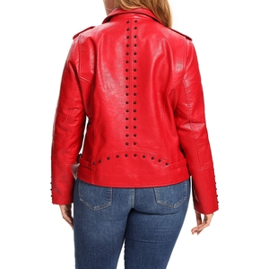 Chaqueta de cuero ligera y cálida para mujer, ropa informal, a un precio razonable. - Product Image 5