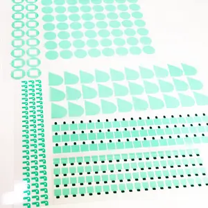 Die Cutting Masking Dots Green Polyester Film Tape for Anodizing & Plating