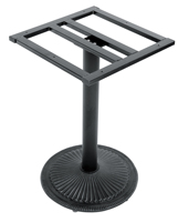 Base de Mesa de Acero para Exteriores con Diseño de Marco en X, Estilo Industrial, Soporte Duradero para Muebles de Jardín