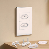 Protection de prise électrique pour bébé Uruguay, blanche, pour la maison et la maternelle